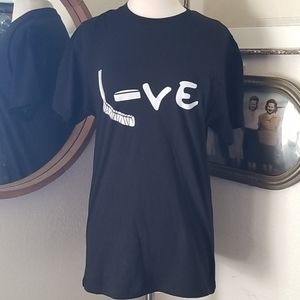 NWOT 42 Cotton I Love Hockey T-Shirt
